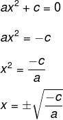 2) Resolva a equação do 2°grau incompleta. * —————————————- 10x2=0 a) S = {0}  b) S = {1} c) S = { 