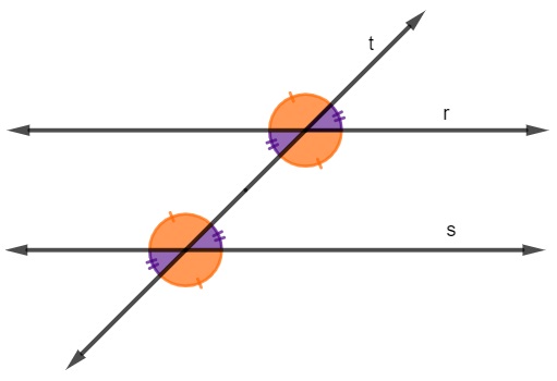 Matemática - Ângulos, Notas de estudo Matemática