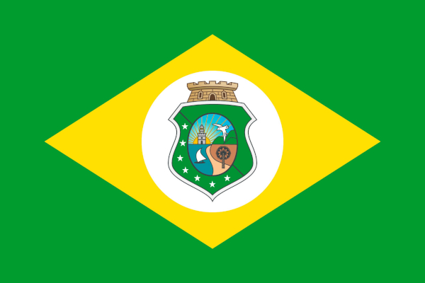 Bandeira do Ceará.