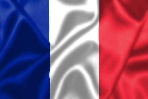 Bandeira da França.