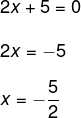 Resolução de um exemplo de uma equação incompleta com c = 0.