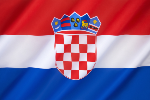 Bandeira da Croácia