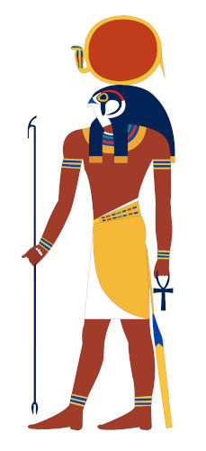 Hieróglifo de Rá, deus do Sol