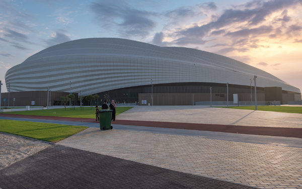 Estádio Al Wakrah: primeiro estádio da Copa do Catar a ficar pronto. (Crédito: Divulgação Supreme Committee for Delivery & Legacy)