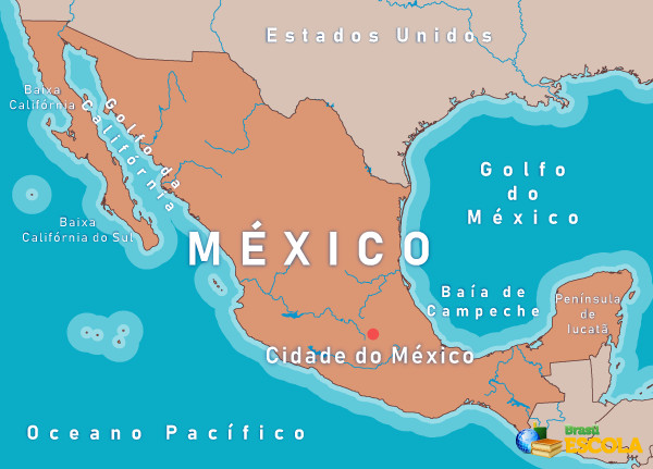 Mapa do México