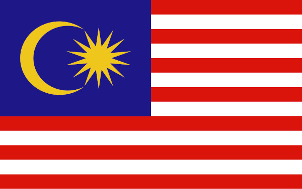 Bandeira da Malásia.