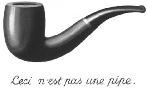  A traição das imagens, René Magritte.
