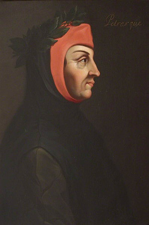 Francesco Petrarca, em obra de autor desconhecido.