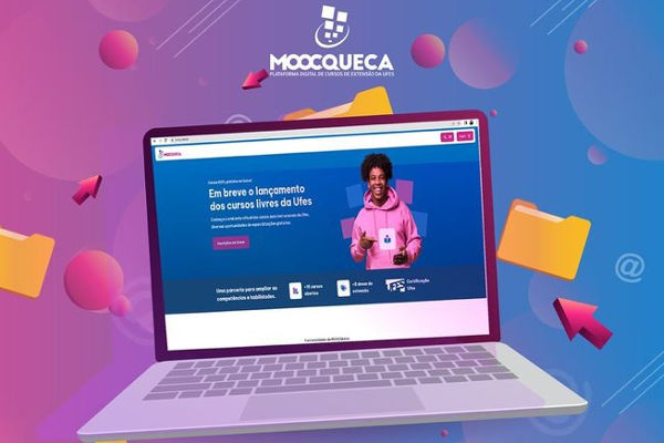 Banner de divulgação da plataforma de cursos gratuita Moocqueca