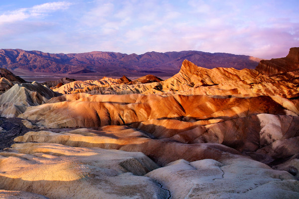 Parque Nacional do Vale da Morte, um importante ponto turístico da Califórnia, nos Estados Unidos.