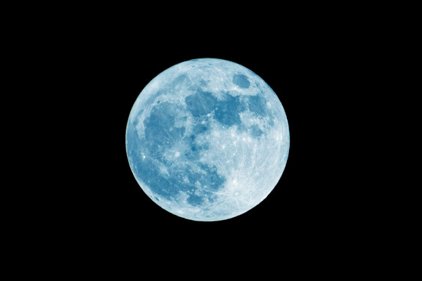 Lua azul, a segunda Lua cheia de um mês.