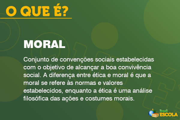 O que é moral? - Brasil Escola