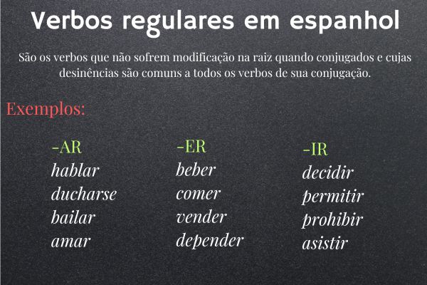 Regular verbs: como usar e exercícios - Brasil Escola