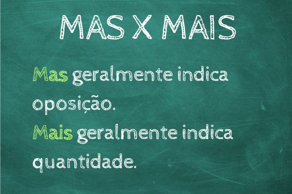 Mas ou mais: qual a diferença e quando usar? - Brasil Escola