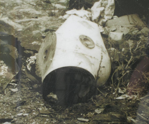 Cápsula onde estava o césio-137, que levou à ocorrência em Goiânia de um dos maiores desastres ambientais do Brasil.