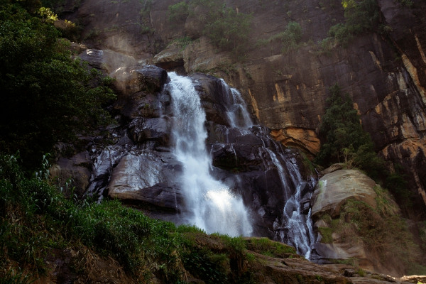 Cachoeira, um dos símbolos de Oxum.