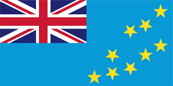 Bandeira de Tuvalu.