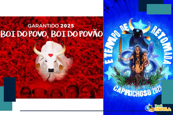 Posters os Bois Garantido e Caprichoso