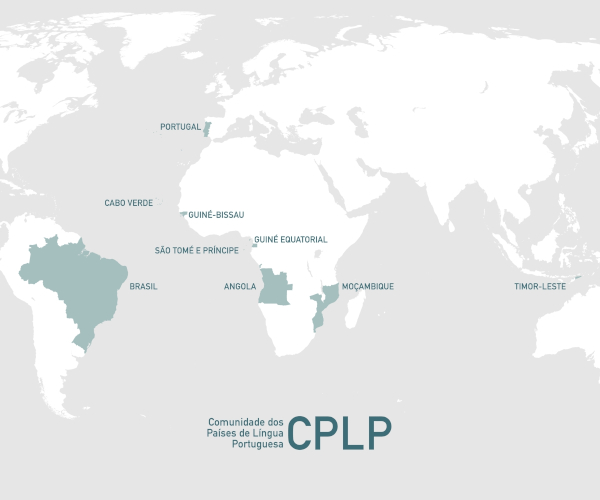 Mapa dos países que falam português. [imagem_principal]