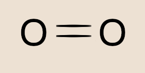 Molécula de oxigênio