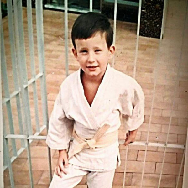 Clóvis de Barros Filho na infância.