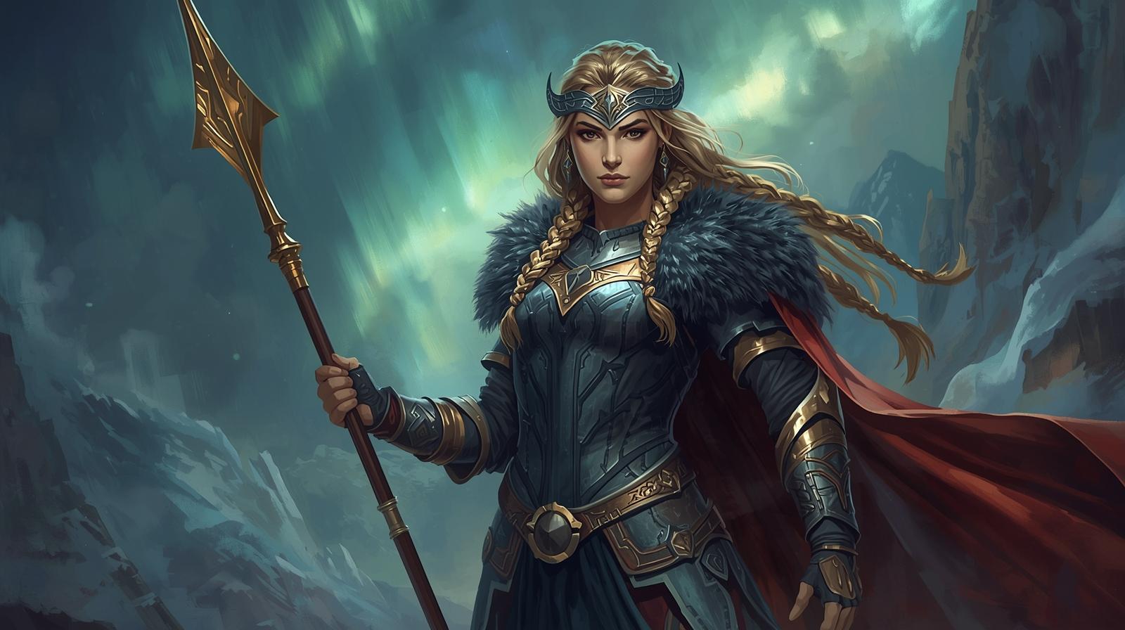 Deusa nórdica Freya.