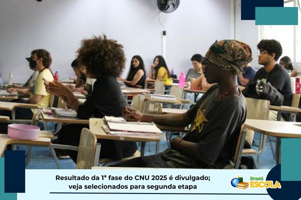 Candidatos em sala de aula do CNU