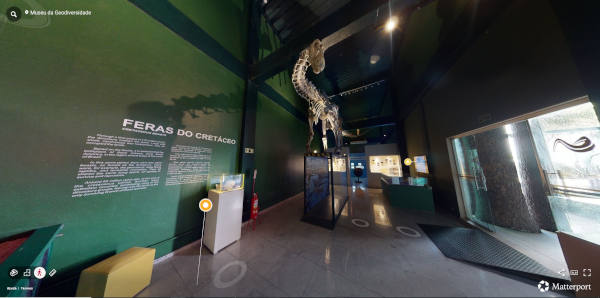 Museu da Geodiversidade, um dos museus virtuais.