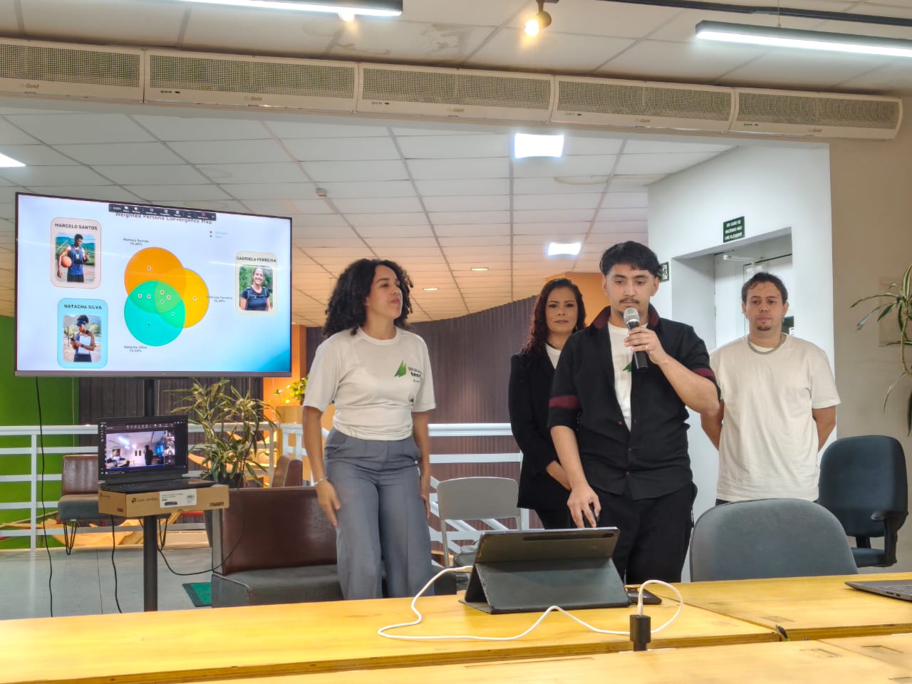 Apresentação de aplicativo Ilha Ativa