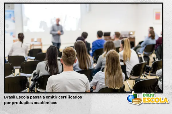 Certificado de horas complementares emitido pelo Brasil Escola