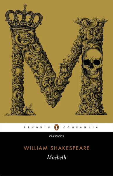 Capa do livro Macbeth, de William Shakespeare.