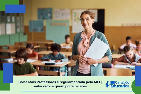 Professora em sala de aula