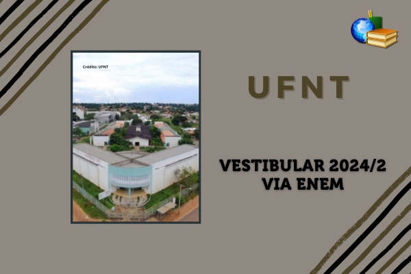 Vestibular 2024/2 via Enem UFNT