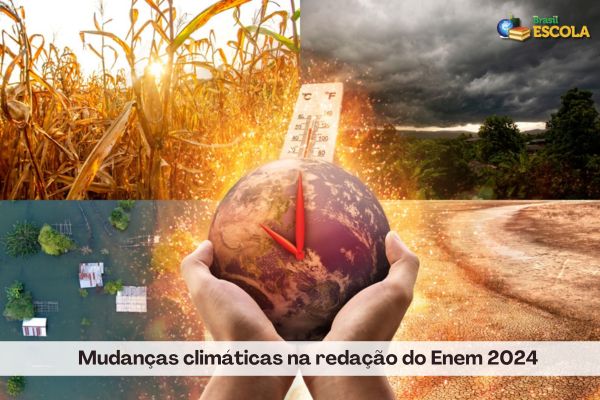 Pessoa escrevendo texto. Redação do Enem 2024