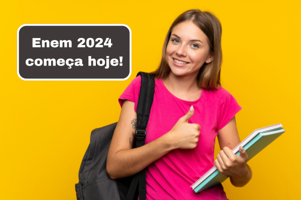 Enem 2024 começa hoje