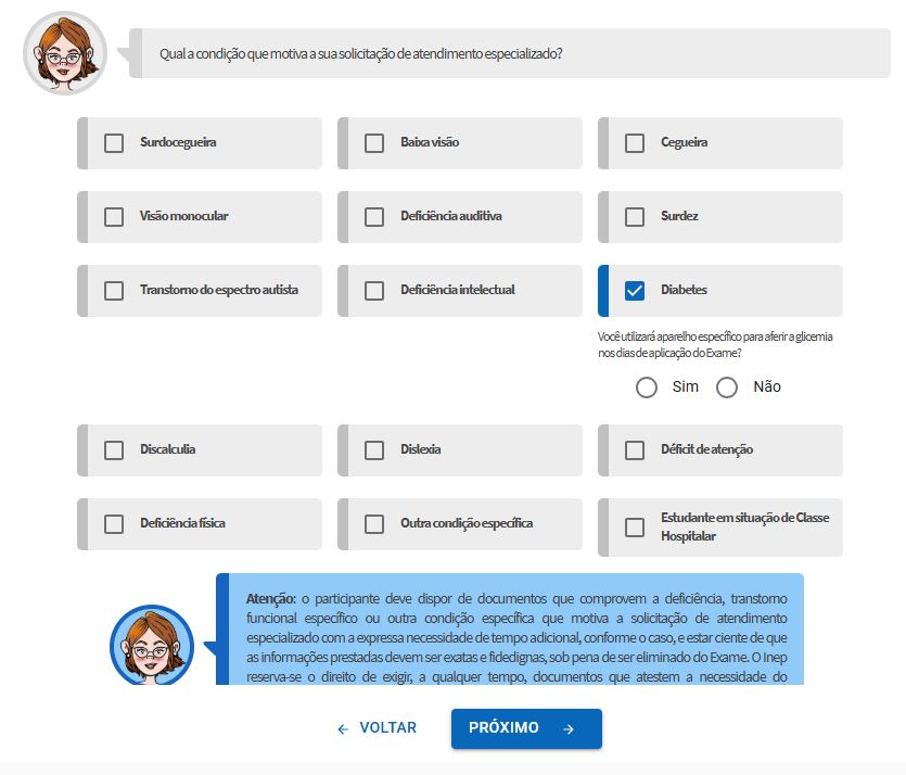 Inscrição Enem 2025