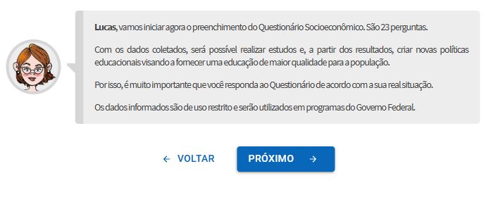 Inscrição Enem 2025