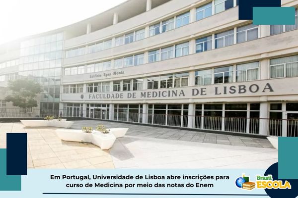 Prédio da Faculdade de Medicina da Universidade de Lisboa.