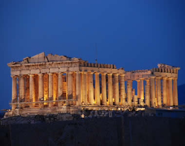 Parthenon em Atenas, Grécia