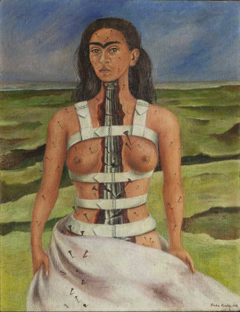 Quadro “A coluna partida”, de Frida Kahlo