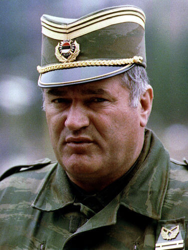 Ratko Mladic comandou o cerco a Sarajevo e o Massacre de Srebrenica.*