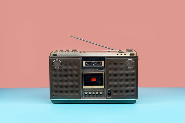 Rádio antigo, uma invenção brasileira.