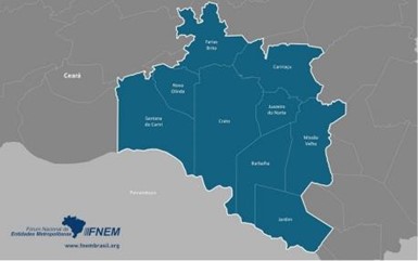 Fonte: Disponível em:< http://www.fnembrasil.org/tag/regiao-metropolitana-do-caririr>. Acesso em: 28 de abril de 2021.