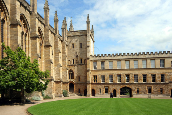 Universidade de Oxford, na Inglaterra.