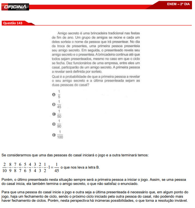 Professores questionam três questões do Enem 2020 - Brasil Escola