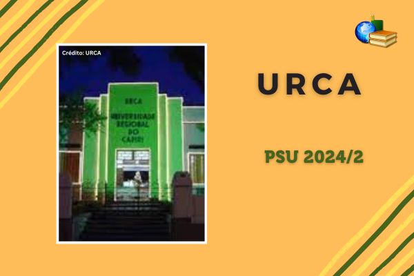 Campus da URCA ao lado do texto URCA - PSU 2024/2