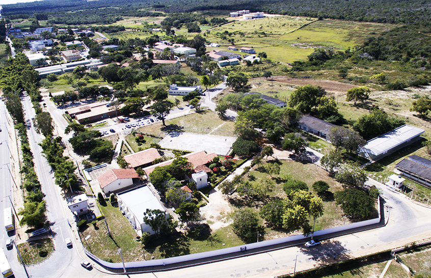 vista aérea da uesb