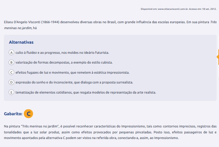 Questão 27 prova verde Enem 2024